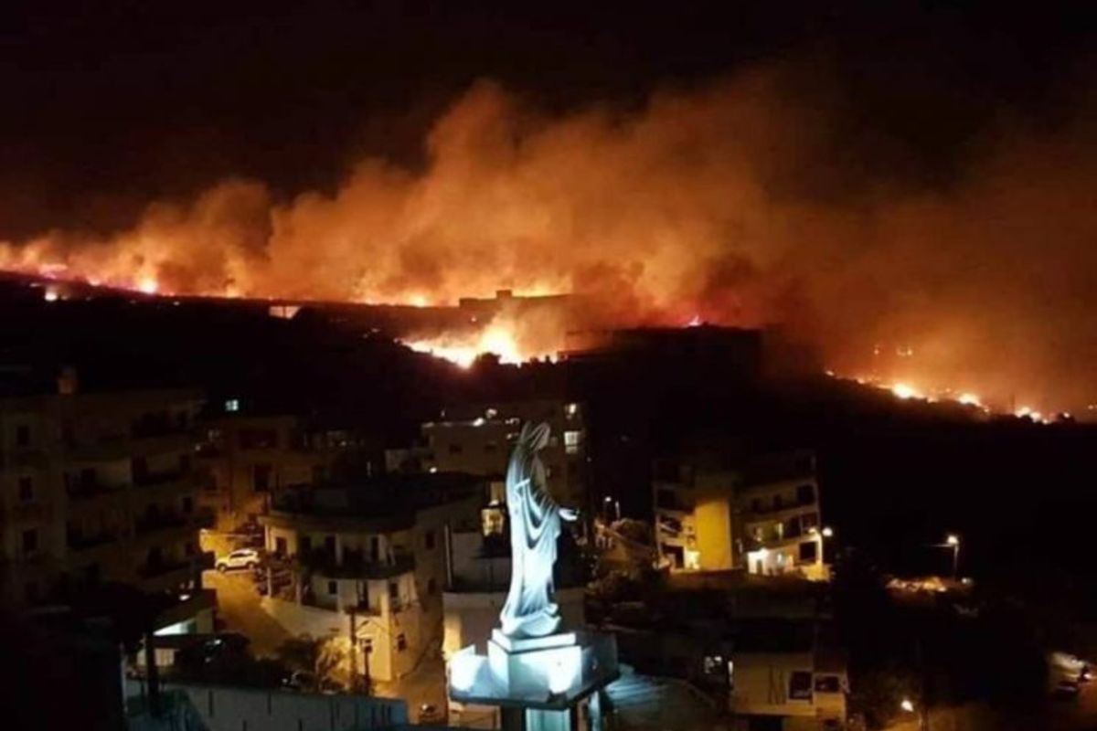 لاجئون ومؤسسات فلسطينية يهبّون لإخماد سلسلة حرائق تجتاح لبنان