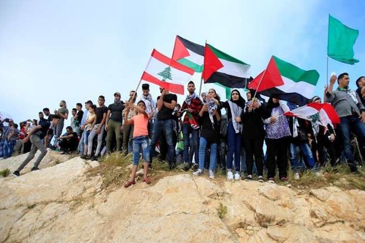 هيئة مسيرات العودة في غزة تطالب لبنان بتحسين ظروف اللاجئين