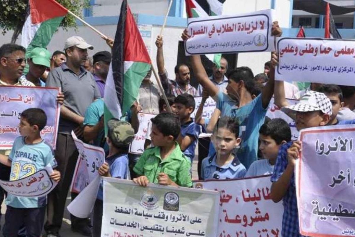 هيئة حقوقية تحذّر من مأزق مالي لأونروا يؤثر على خدماتها