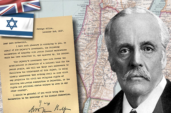 PLO pushes for UK apology for Balfour Pledge