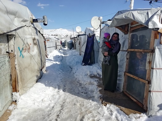 Displaced Palestinian Families Evacuated as Rainstorm Rocks Lebanon  Refugee Camps