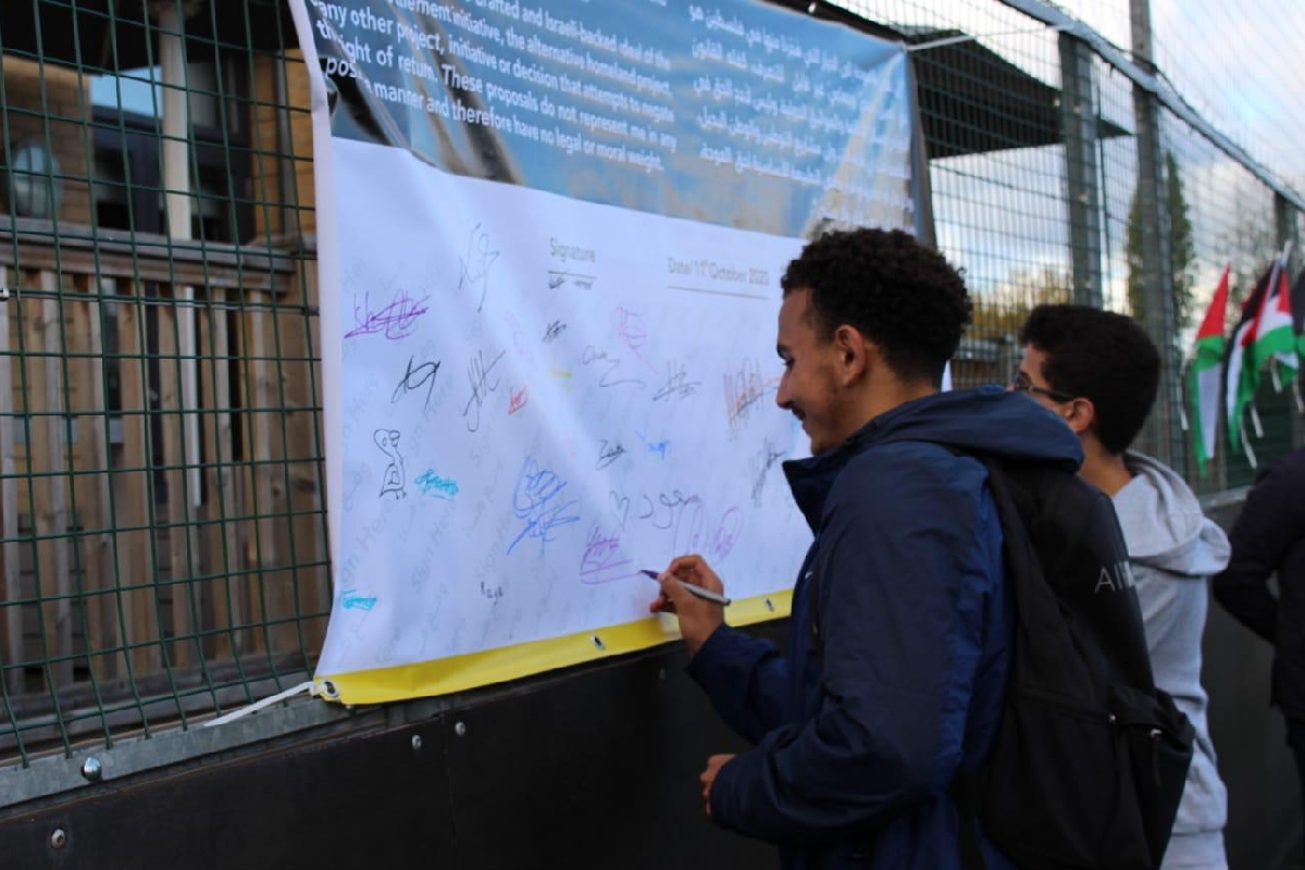 UK Sports Event Speaks Up for Palestinian Refugees’ Right of Return to Motherland