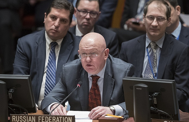 Russia's UN Ambassador: Israeli Annexation Worsens Situation in Region