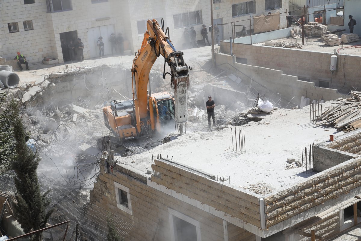 3 Palestinian Structures Demolished by Israeli Forces Southeast of Jerusalem