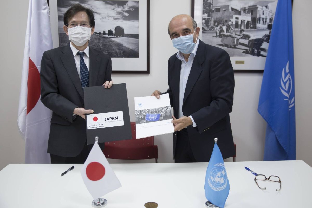 اليابان تتبرع للأونروا بـ 4.3 ملايين دولار لدعم المعونة الغذائية للاجئين بغزة