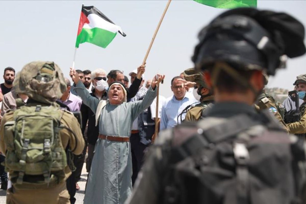 جيش الاحتلال الإسرائيلي يقمع مسيرات فلسطينية بذكرى 