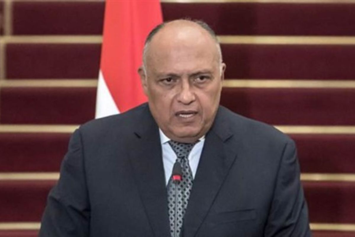 Egyptian FM Calls for Urgent Assistance of Palestinian Refugees