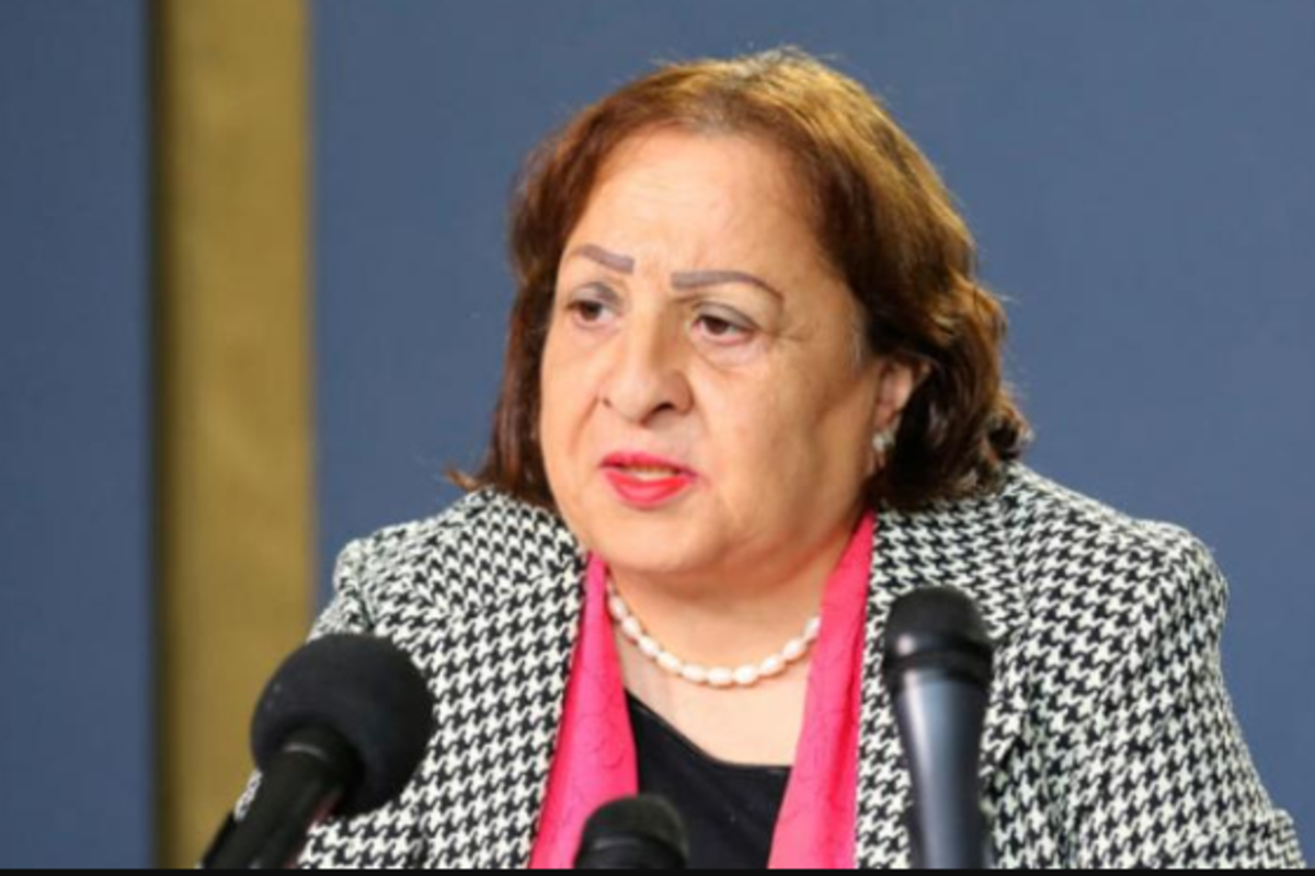 وزيرة الصحة الفلسطينية: قلقون جدًا على الوضع في المخيمات