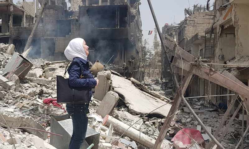 Damascus Authorities Set Conditions for Return of Displaced Families to Palestinian Refugee Camp of Yarmouk
