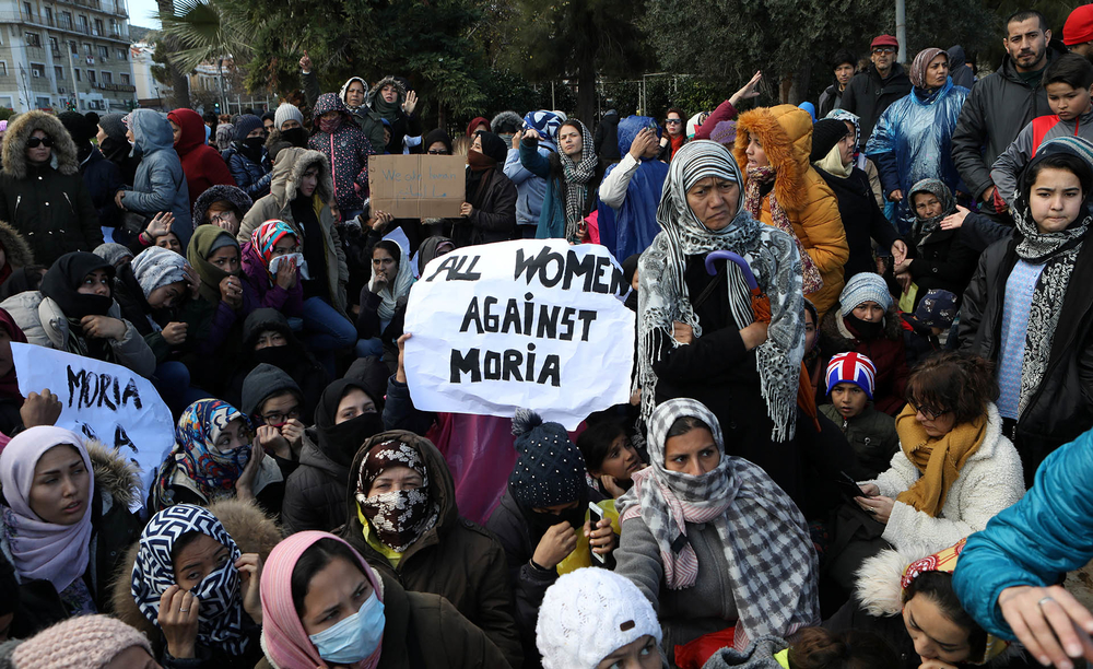 As Coronavirus Takes Hold, Palestinian Refugees Launch Distress Signals from Greece Migrant Camps