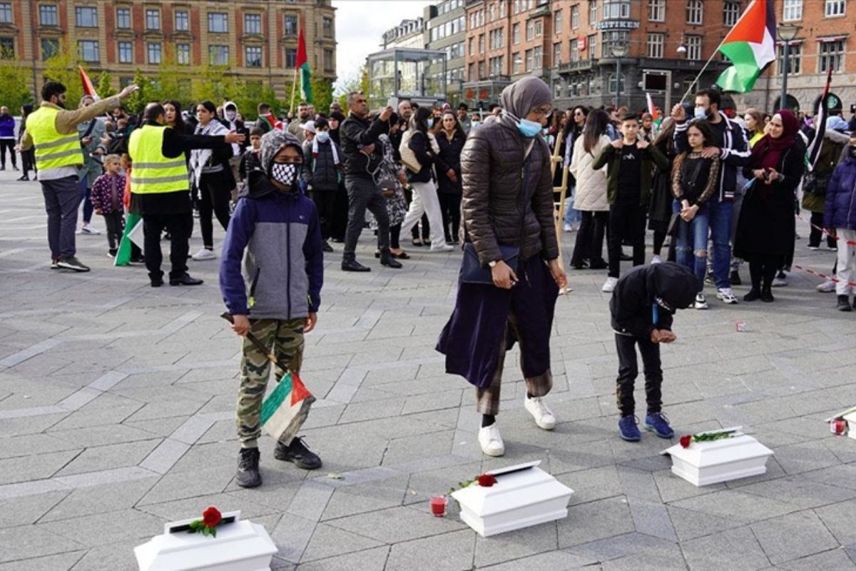 كوبنهاغن..فعالية لتأبين الأطفال الفلسطينيين ضحايا العدوان الإسرائيلي