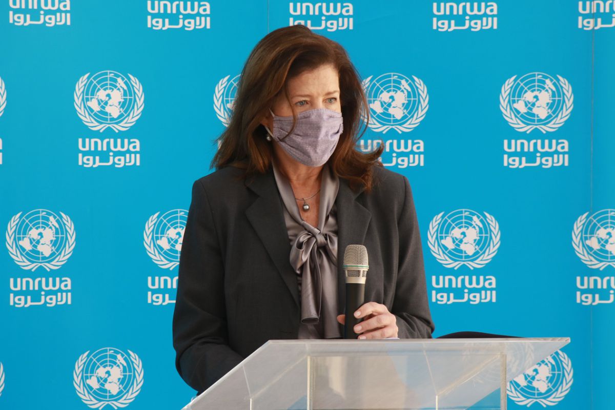 سفيرة واشنطن في لبنان تزور الأونروا بعد استئناف التمويل الأمريكي للوكالة