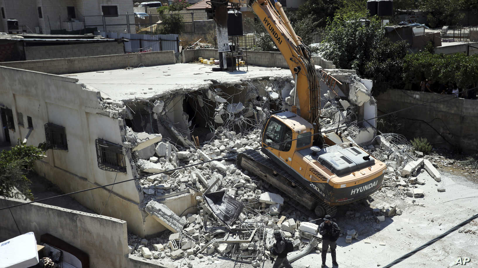 Israeli Forces Demolish Tin-Roofed Palestinian Structure north of AlKhalil