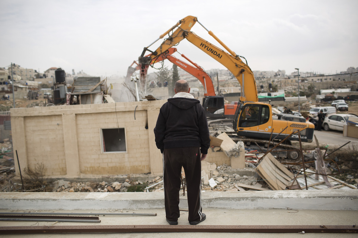 Israeli Police Demolish Palestinian House in Jerusalem
