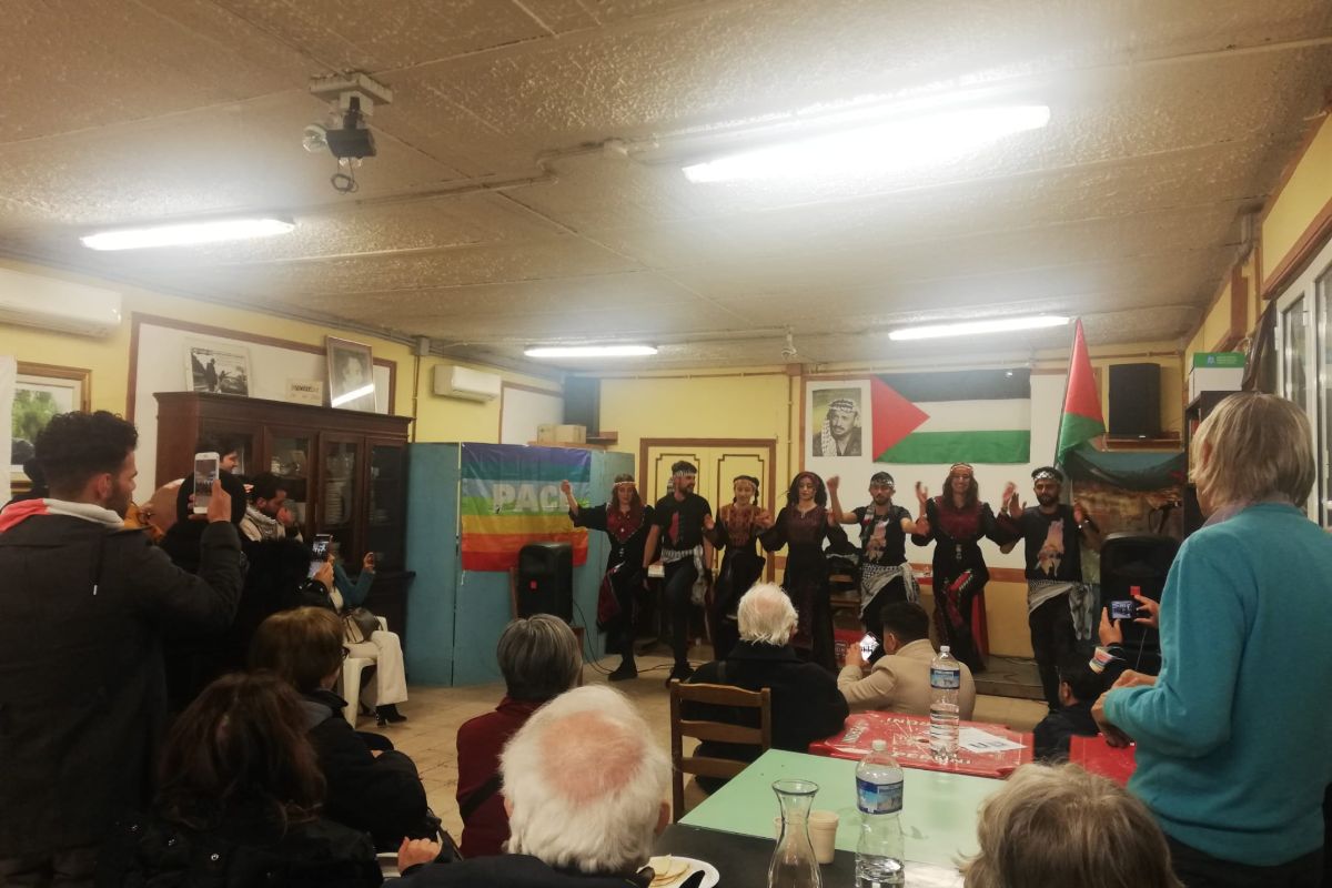 الجالية الفلسطينية في روما تحيي ذكرى يوم الأرض