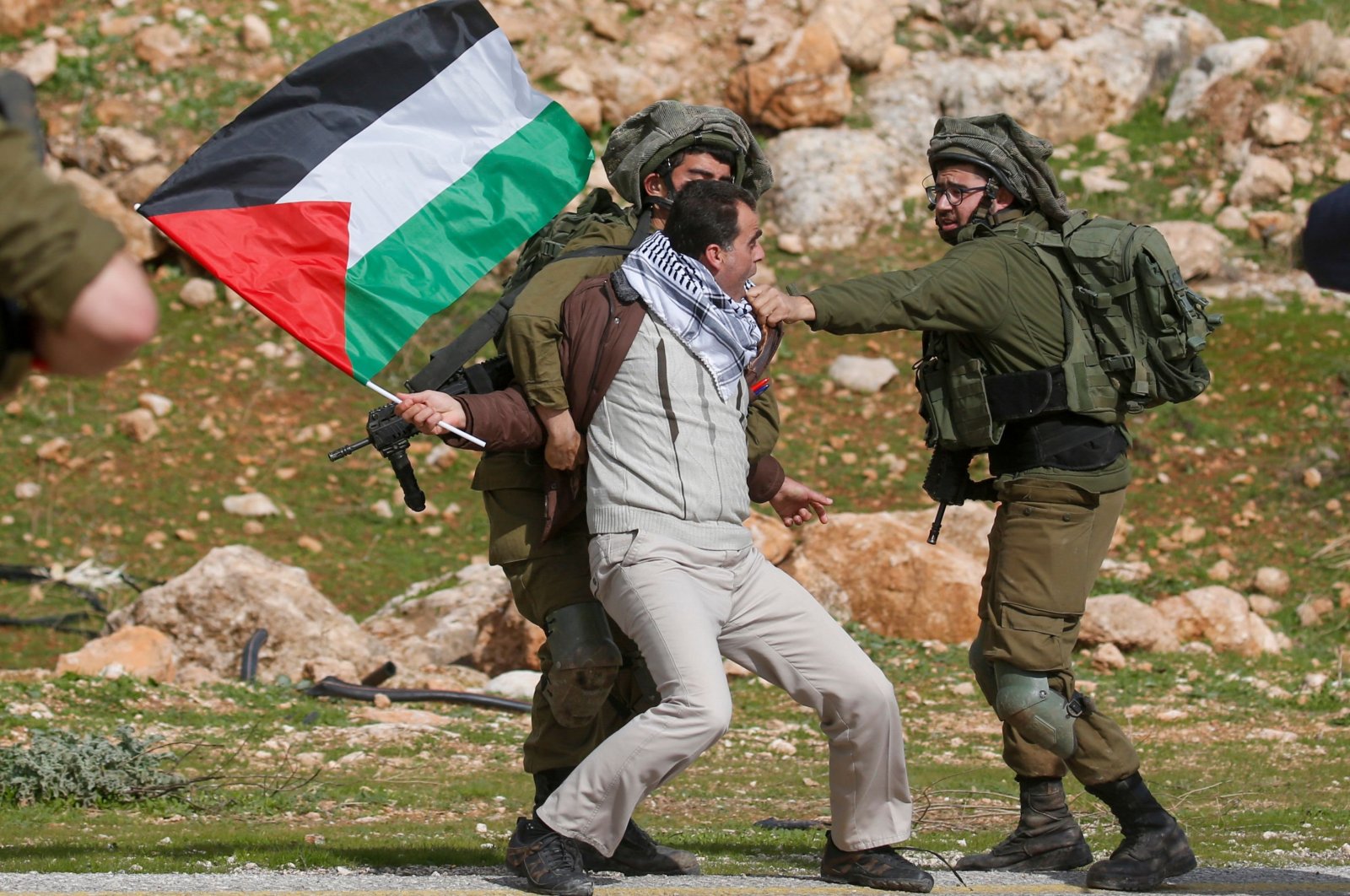 Palestinian Youths Arrested by Israeli Army in West Bank Refugee Camps