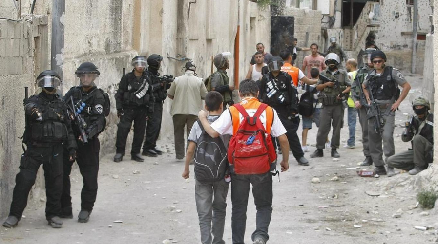 Israeli Forces Obstruct Palestinian Children's Access to Their Schools in West Bank Village
