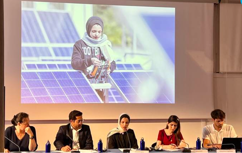 Young Gazan Palestine Refugee Ghada Krayem Shares Her Success Story at Global State of Human Rights Conference