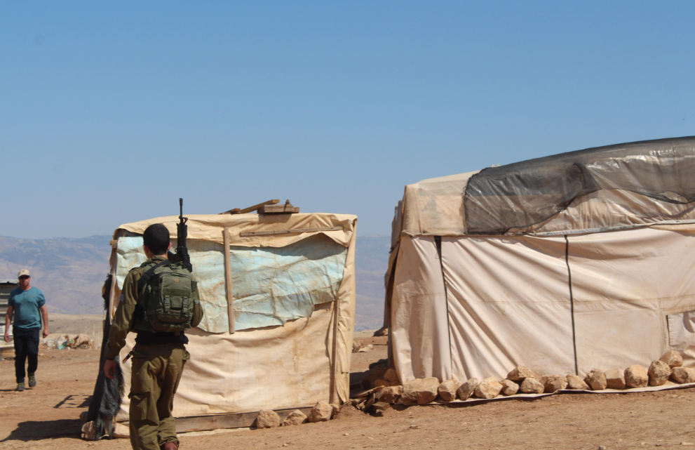 Israeli Army Forces Palestinians out of Their Homes for Military Drills in Jordan Valley