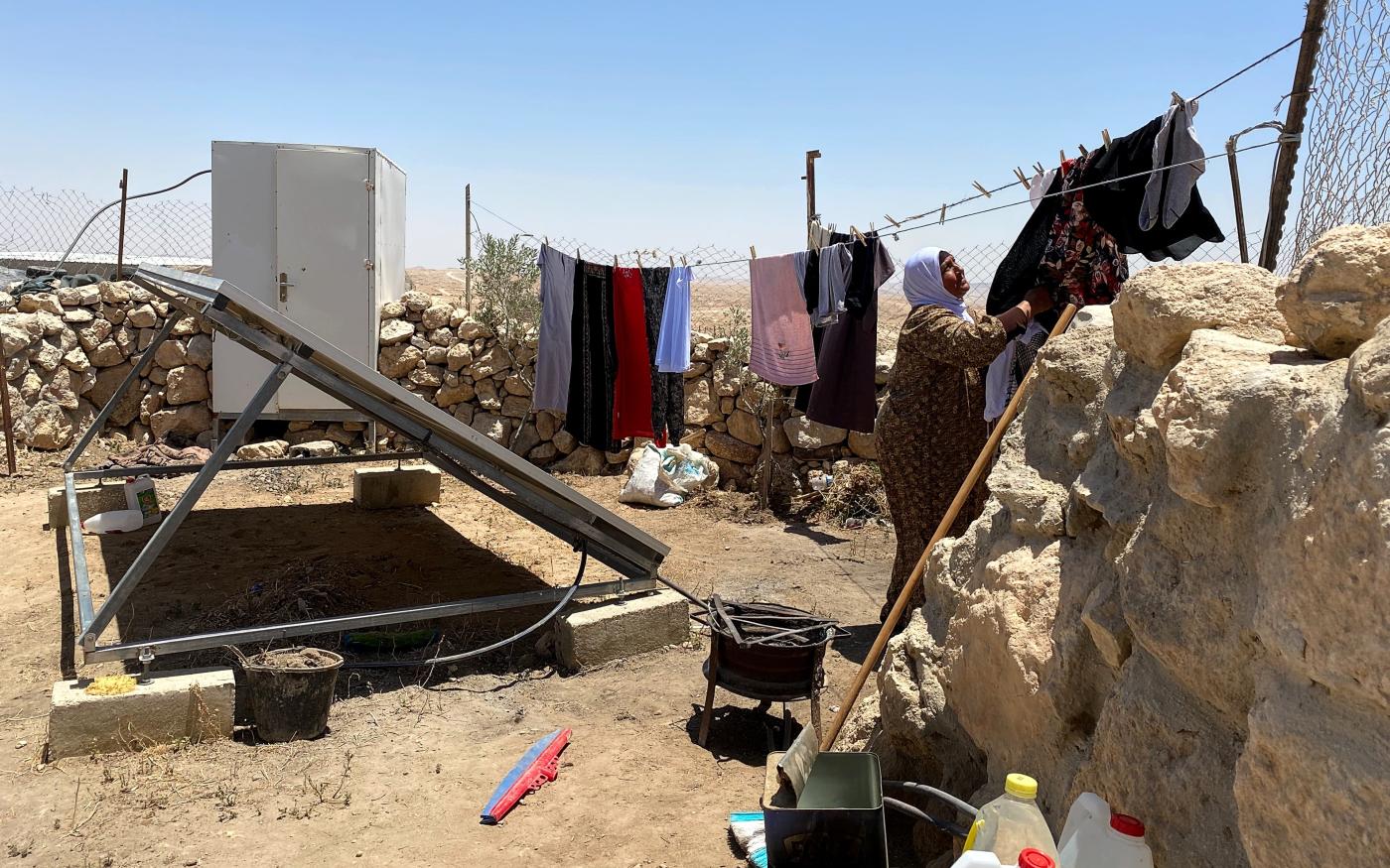 10 Palestinians Displaced as Israel Military Demolishes Masafer Yatta Residence