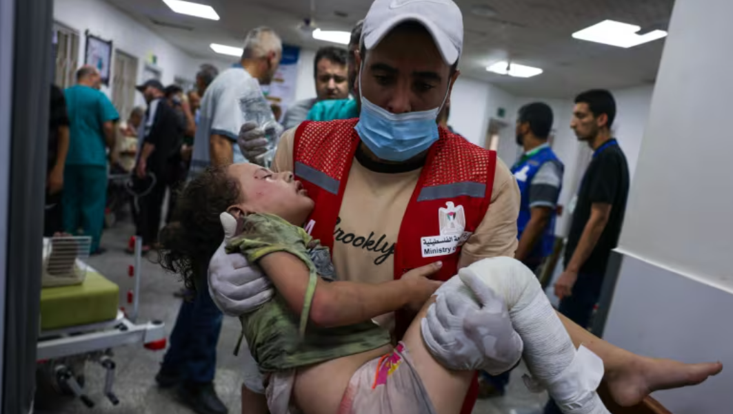 Patients Flee Gaza Hospital amid Israeli Evacuation Orders
