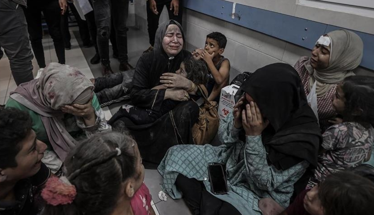 Several Palestinians Killed, Injured in Israeli Airstrike near Baptist Hospital in Gaza