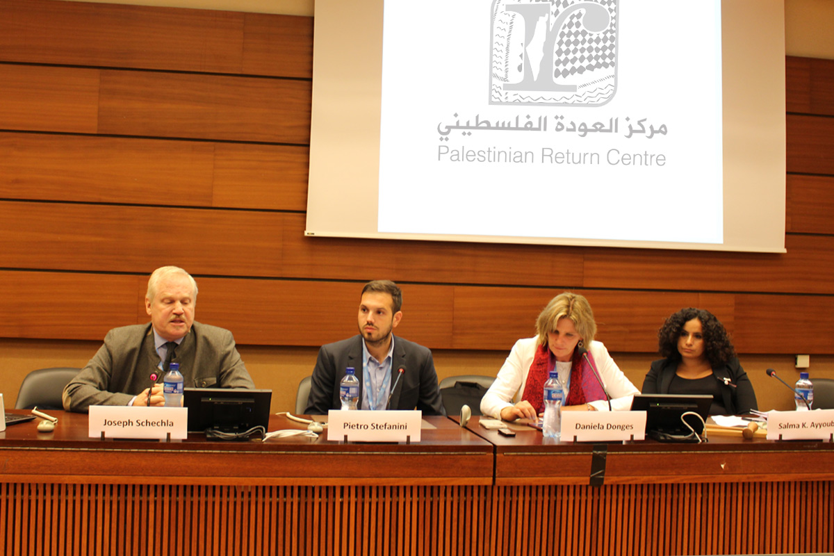 UNHRC Side-event: Accountability for the on-going annexation and colonisation of Palestine