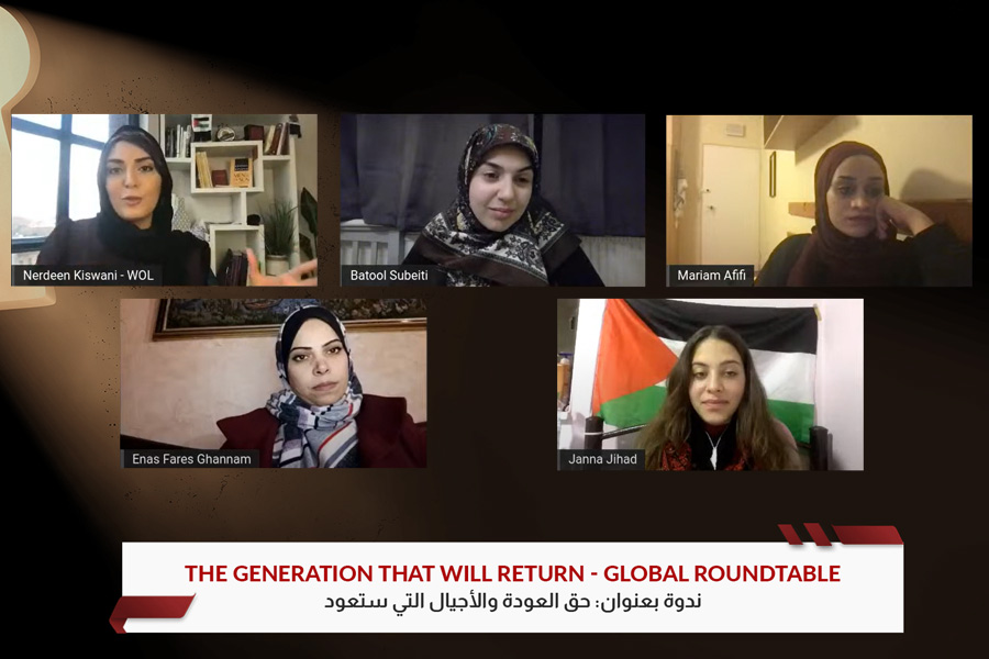 3rd Webinar of Return Week II Shows Strong Commitment of Younger Palestinian Generations to Inalienable Right of Return