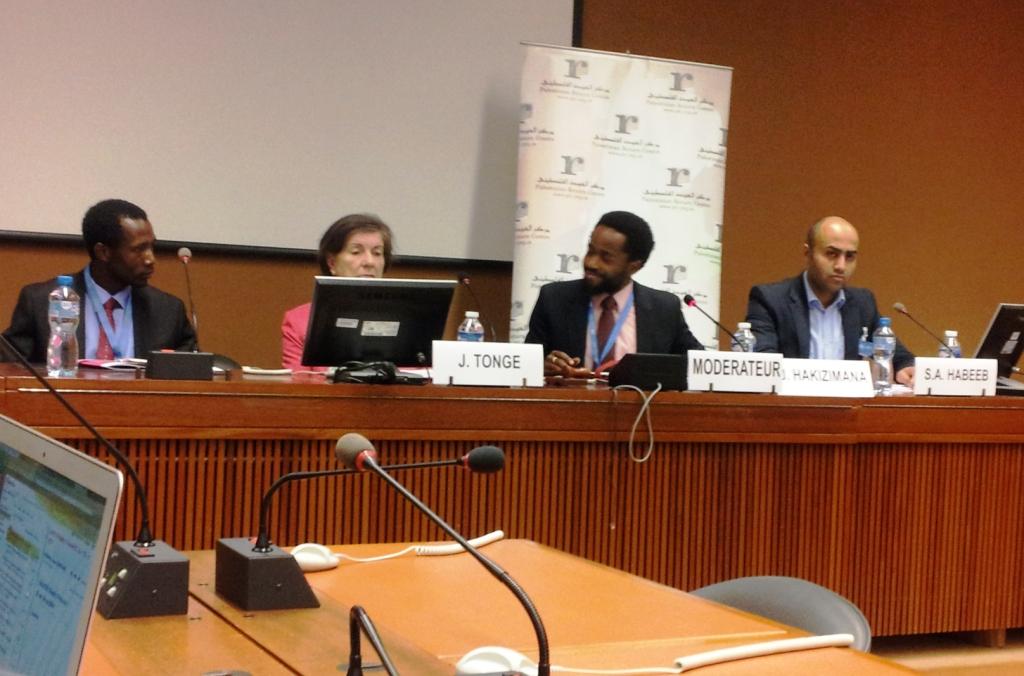 Palestinian Right of Return discussed at the UN – Geneva