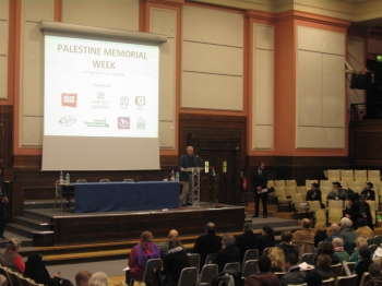 اختتام أسبوع الضحايا الفلسطينيين في بريطانيا