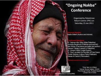 Invitation: Ongoing Nakba Conference 15.Jan.2011